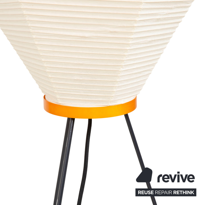 Vitra Akari Metall Lampe Creme Schwarz Stehlampe Papier