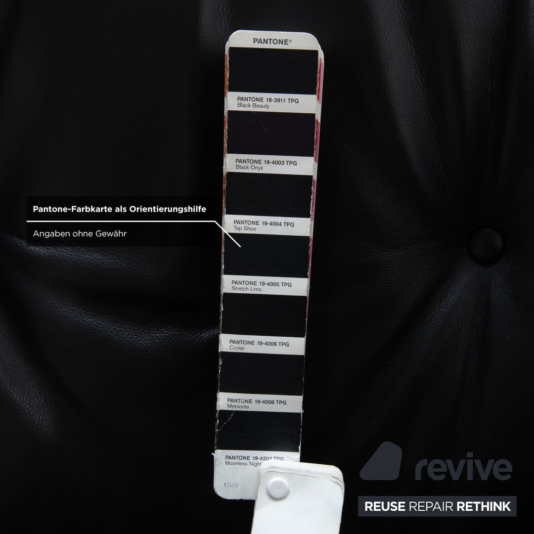 Vitra Eames Lounge Chair inkl. Ottoman Leder Schwarz Holz Rot Braun Kirschbaum Charles & Ray Eames