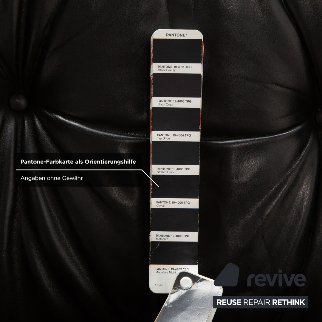 Vitra Eames Lounge Chair Leather Wood 2x Armchairs Brown Black Manual Function