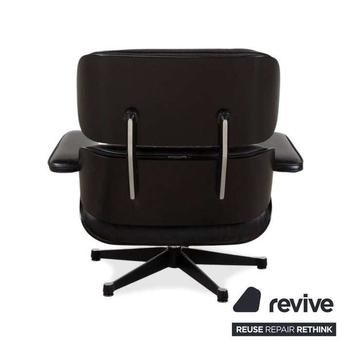 Vitra Eames Lounge Chair Leder Sessel Holz Schwarz