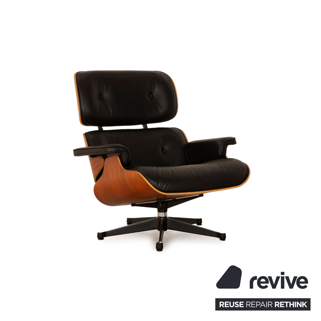 Vitra Eames Lounge Chair Black incl. Ottoman