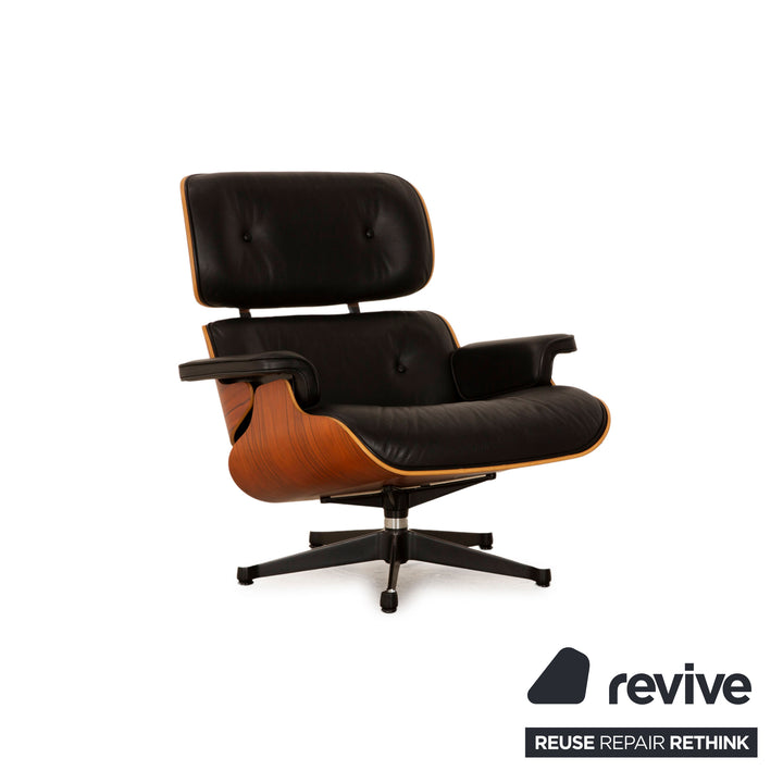 Vitra Eames Lounge Chair Black incl. Ottoman