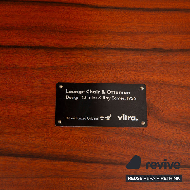 Vitra Eames Lounge Chair Black incl. Ottoman