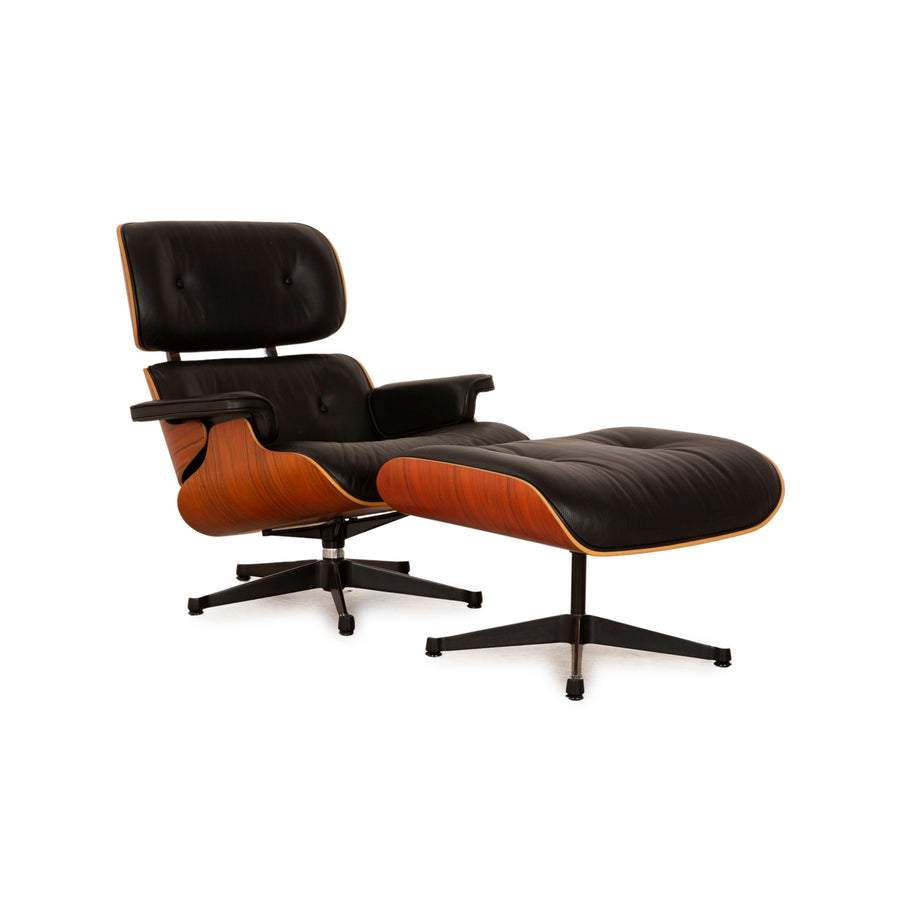 Vitra Eames Lounge Chair Black incl. Ottoman
