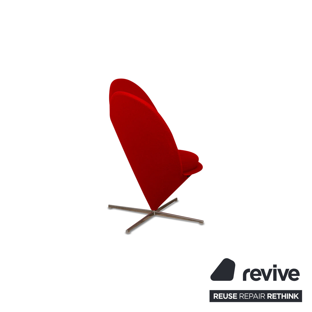 Vitra Heart Cone Chair Stoff Sessel Rot