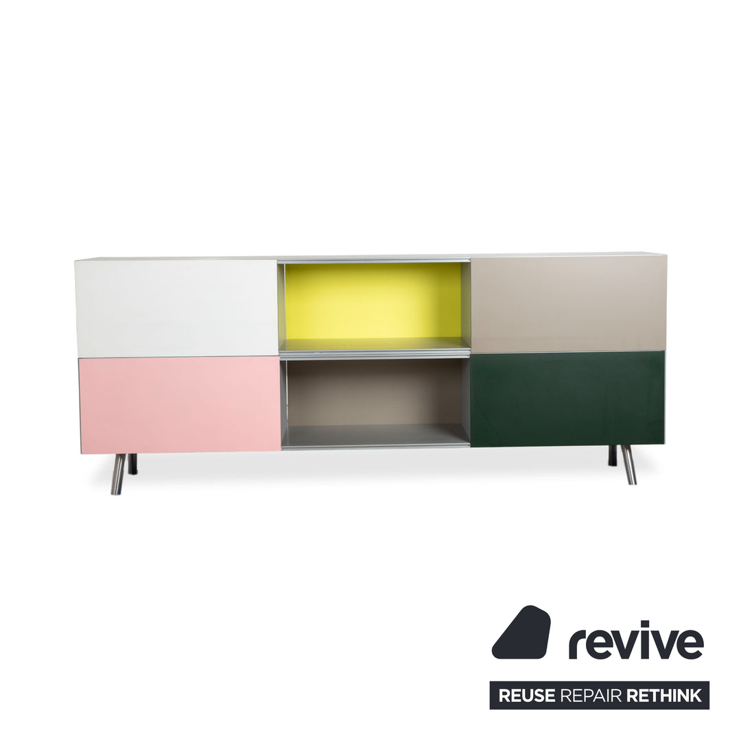 Vitra Kast Metall Sideboard Grau Bunt