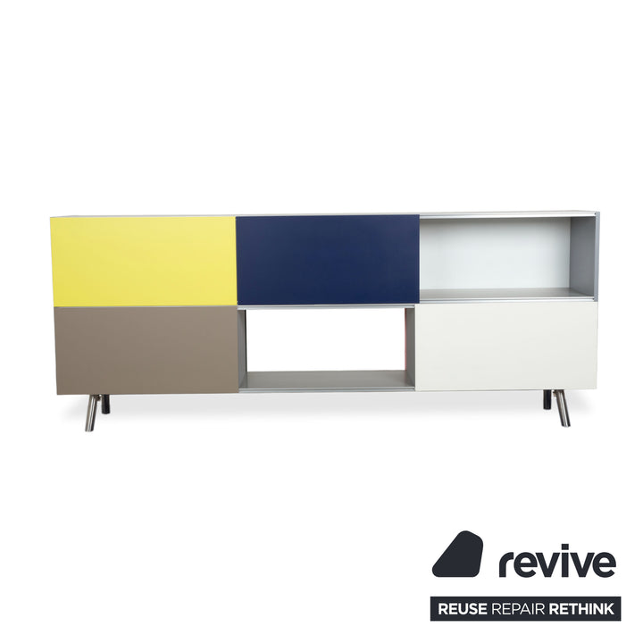 Vitra Kast Metall Sideboard Grau Bunt