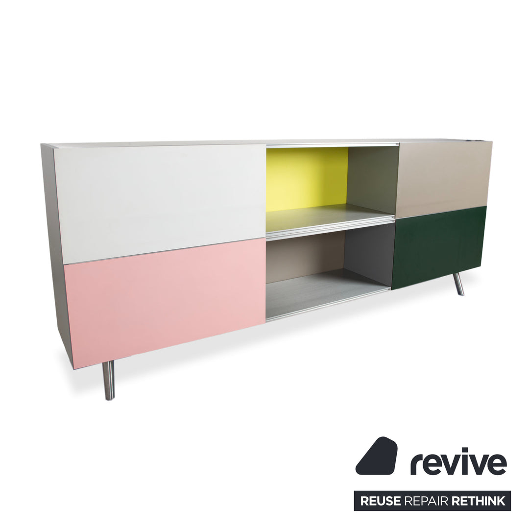 Vitra Kast Metall Sideboard Grau Bunt