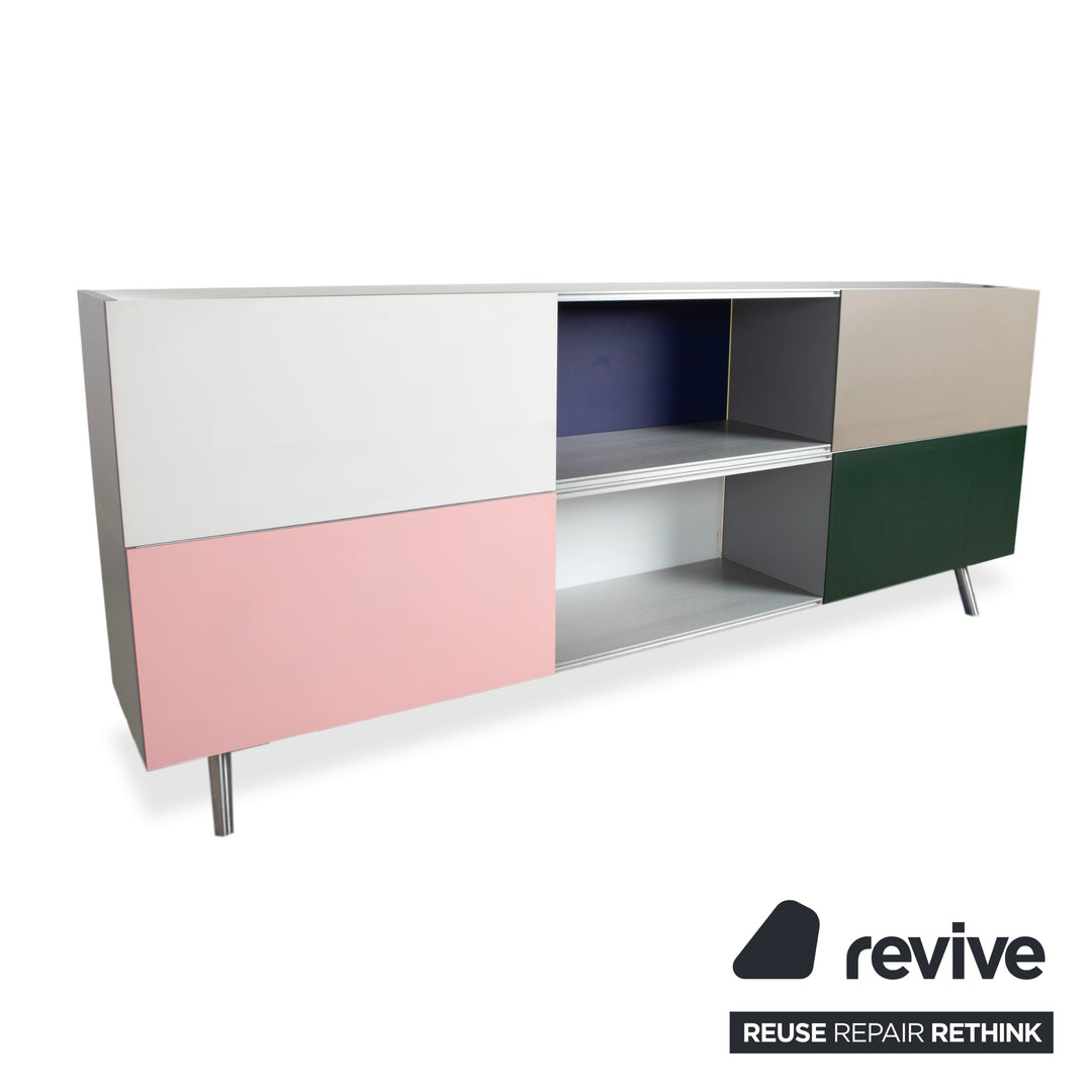 Vitra Kast Metall Sideboard Grau Bunt