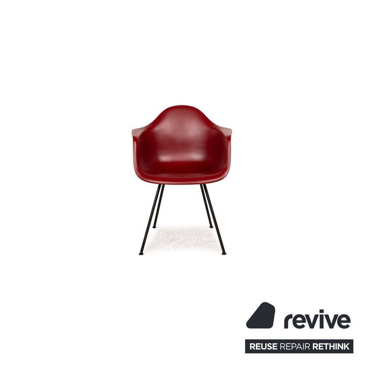 Vitra Plastic Chair Rouge Rouge Foncé