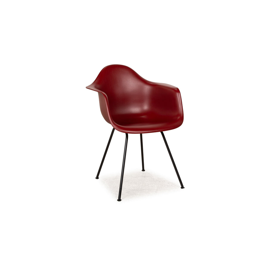 Vitra Plastic Chair Rouge Rouge Foncé