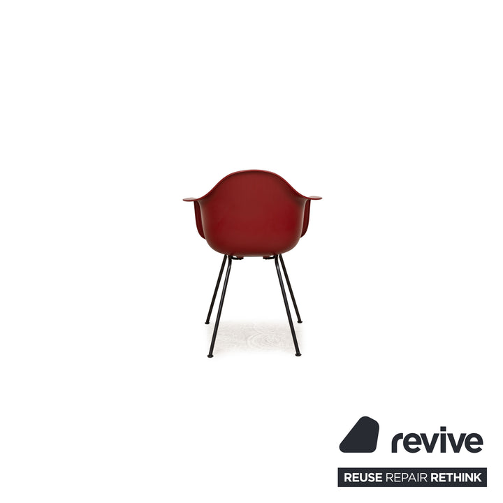Vitra Plastic Chair Rouge Rouge Foncé