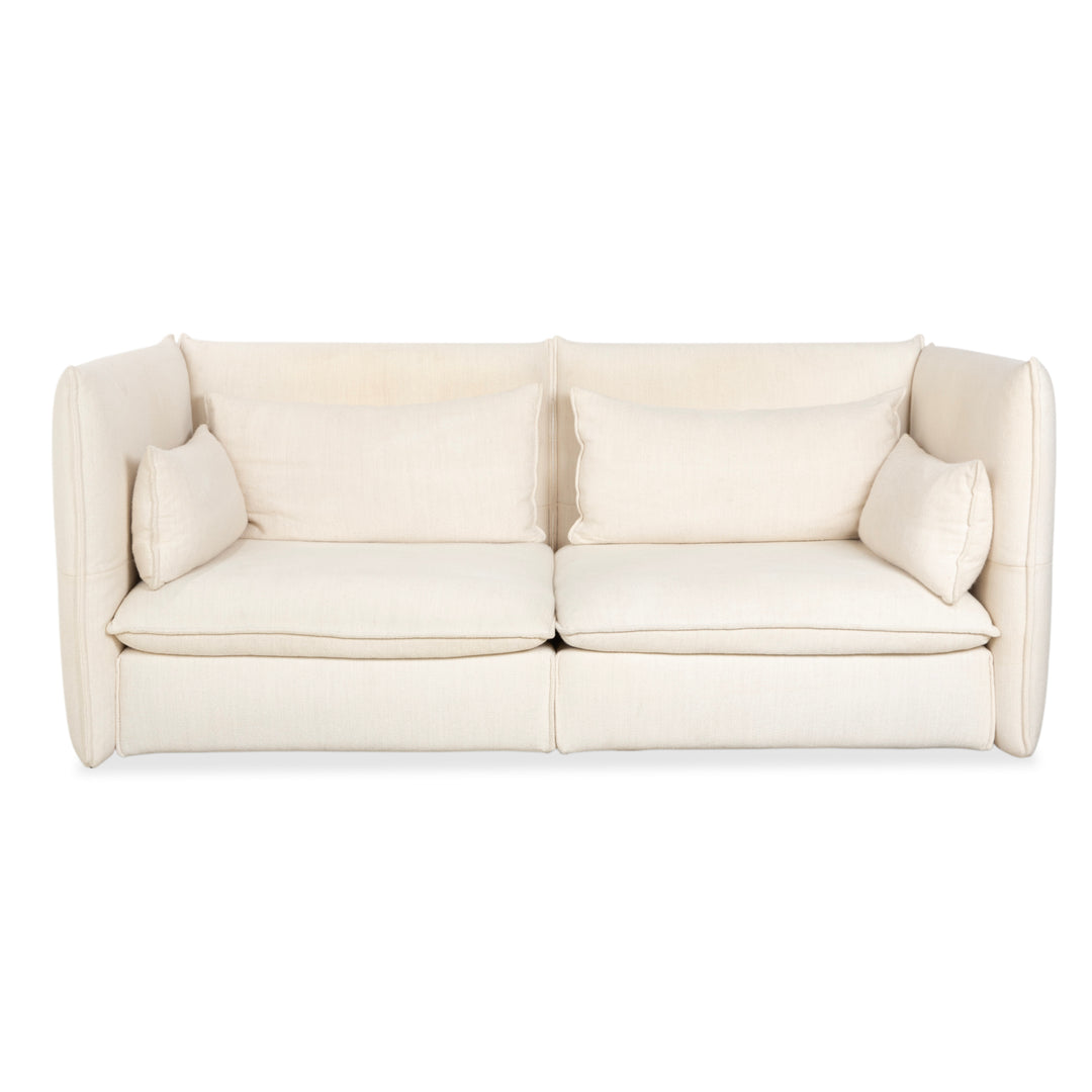 Vitra Mariposa Stoff Dreisitzer Beige Sofa Couch manuelle Funktion