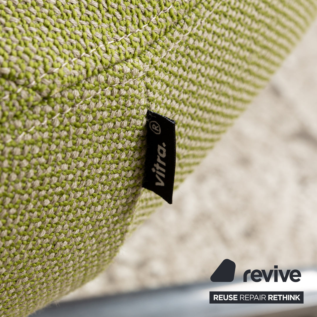 Vitra Petit Repos Fabric Armchair Set Green