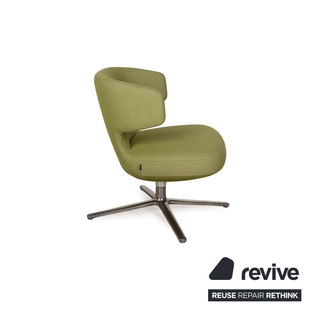 Vitra Petit Repos fauteuil en tissu vert