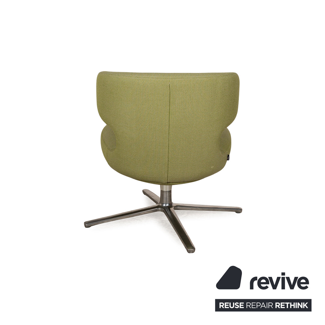 Vitra Petit Repos fauteuil en tissu vert