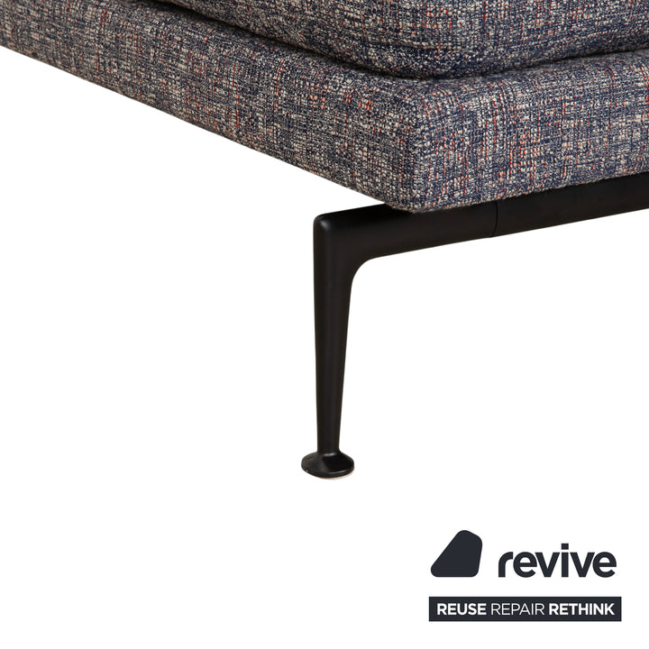 Méridienne Vitra Suita en tissu gris