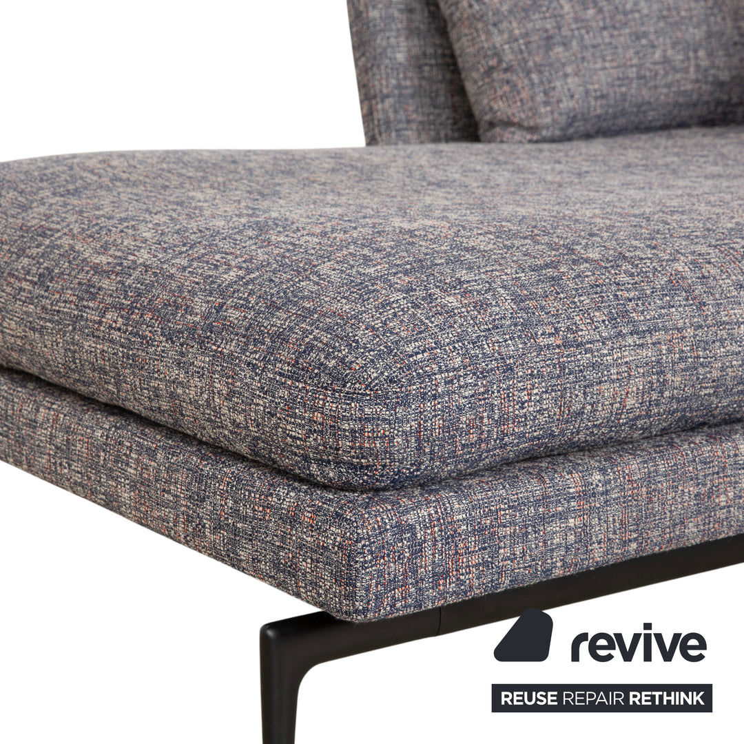 Méridienne Vitra Suita en tissu gris