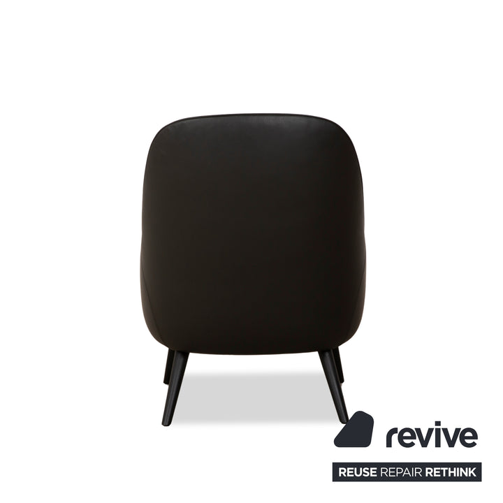 Walter Knoll 375 Leather Armchair Anthracite