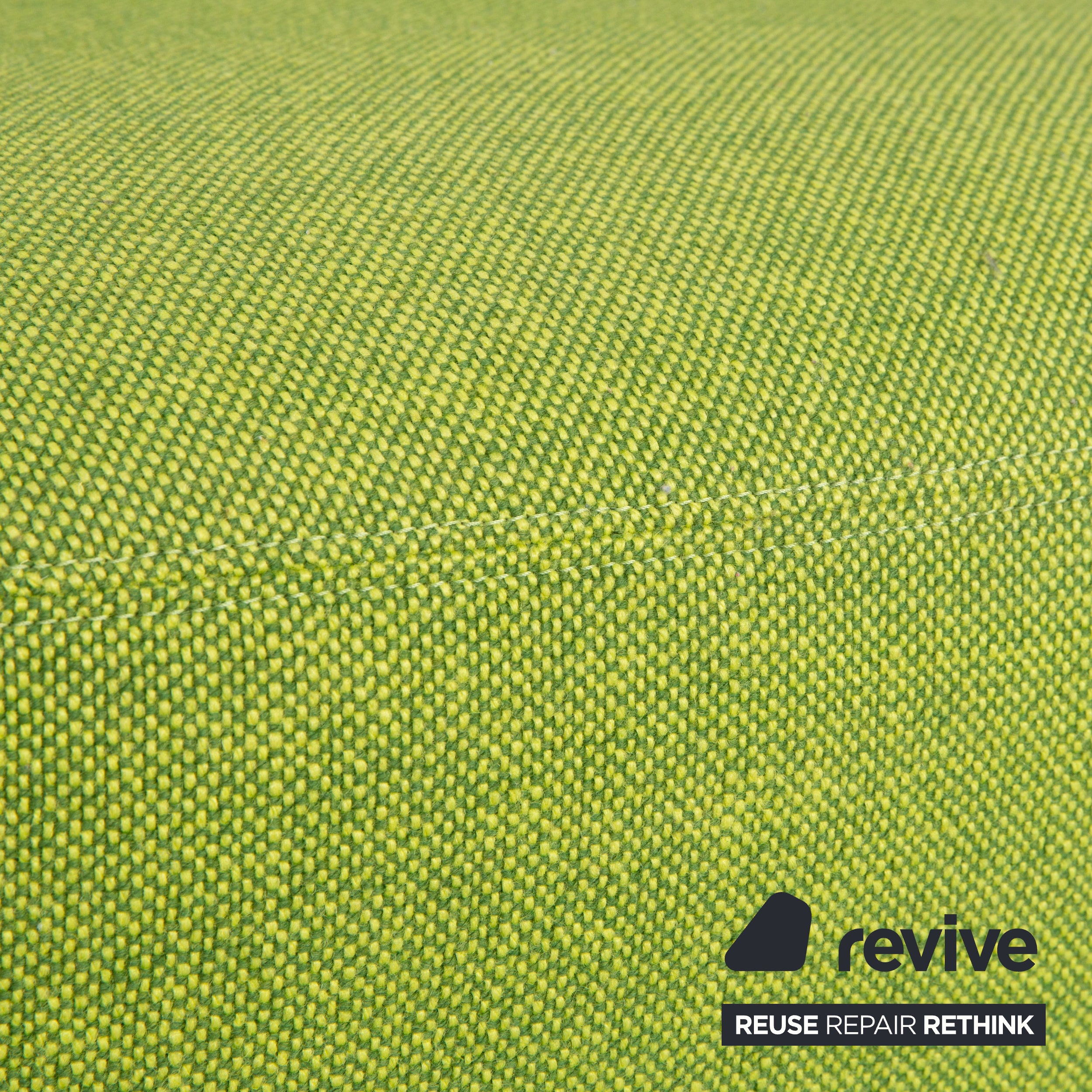 Walter Knoll Bao Stoff Leder Sessel Grün Braun Drehfunktion