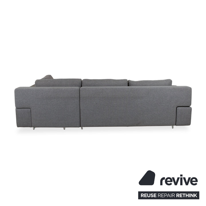 Walter Knoll Big Blue Stoff Ecksofa Grau manuelle Funktion Sofa Couch