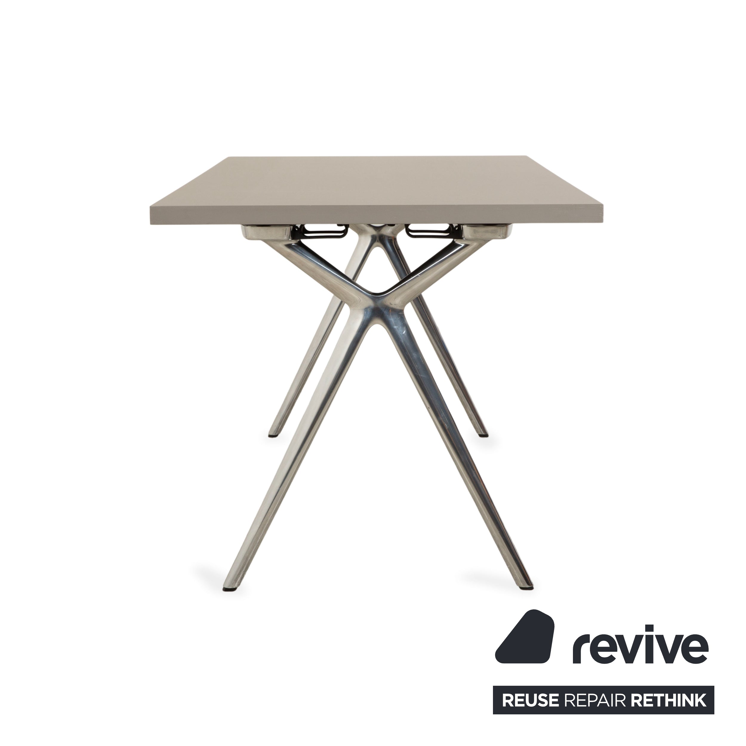 Walter Knoll Conference-X wooden desk conference table grey 160 x 80 cm