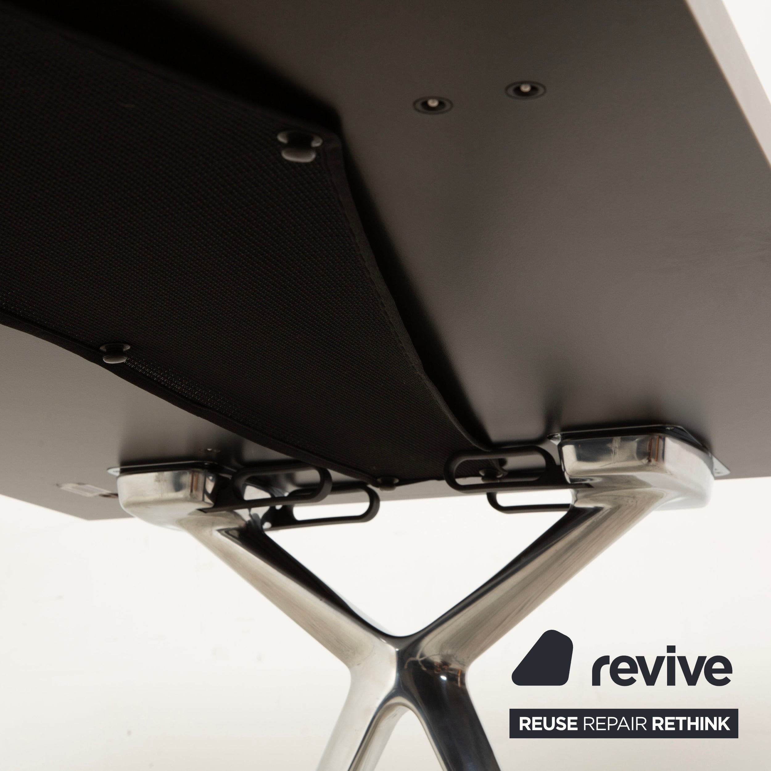 Walter Knoll Conference-X Holz Schreibtisch Konferenztisch Grau 160 x 80 cm Homeoffice Büro