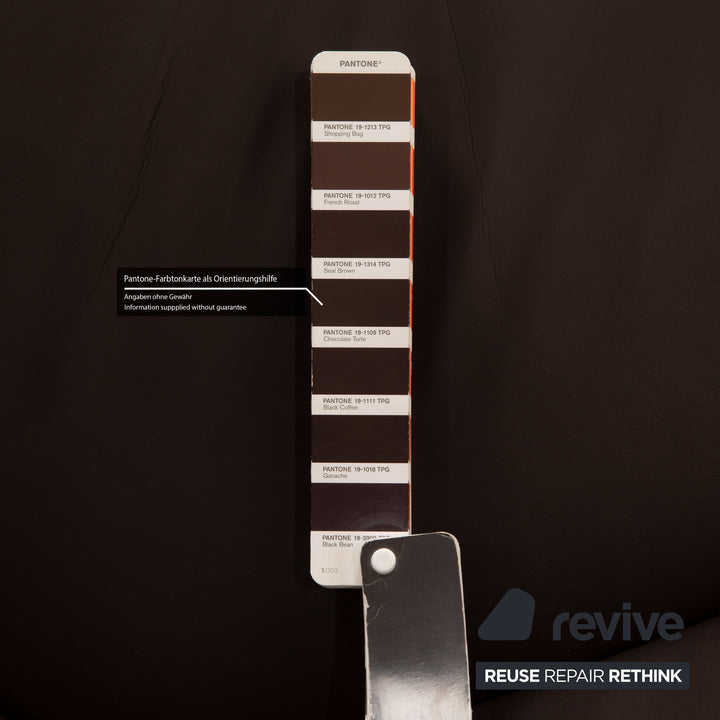 Walter Knoll Drift Leather Armchair Brown Manual Function