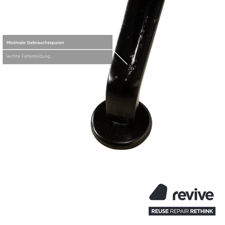 Walter Knoll FK Black Leder 2x Sessel Schwarz manuelle Funktion