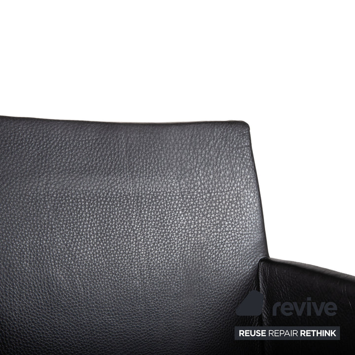 Walter Knoll Garnitur Scala Esstisch Together Sitzbank Jason 3x Stuhl Leder Holz Braun Schwarz