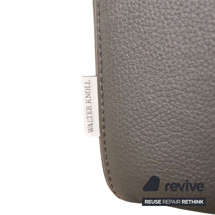 Walter Knoll Good Time Leder Ecksofa Schwarz Sofa Couch