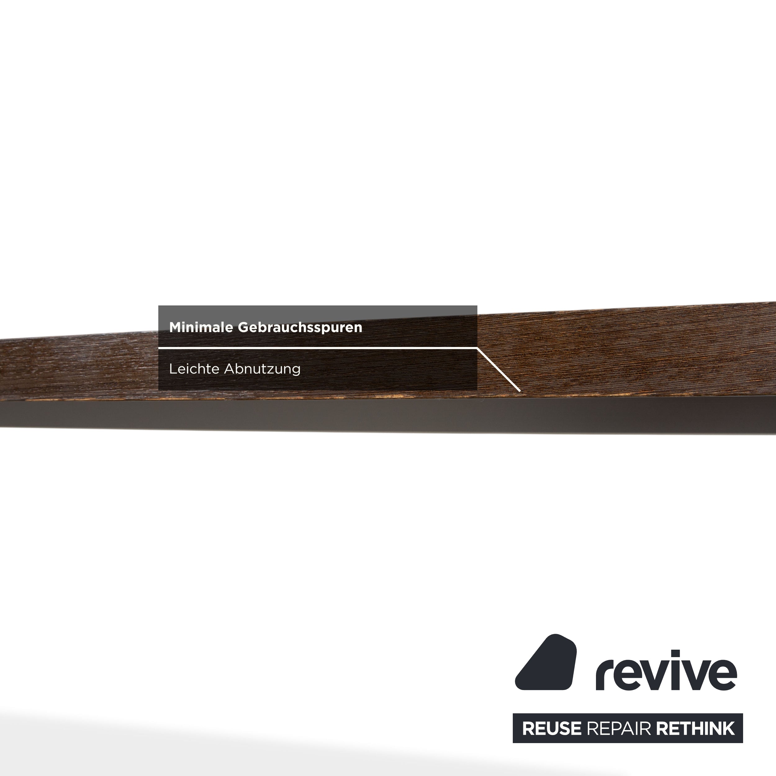 Walter Knoll Icon Holz Braun Grau Schreibtisch Schublade