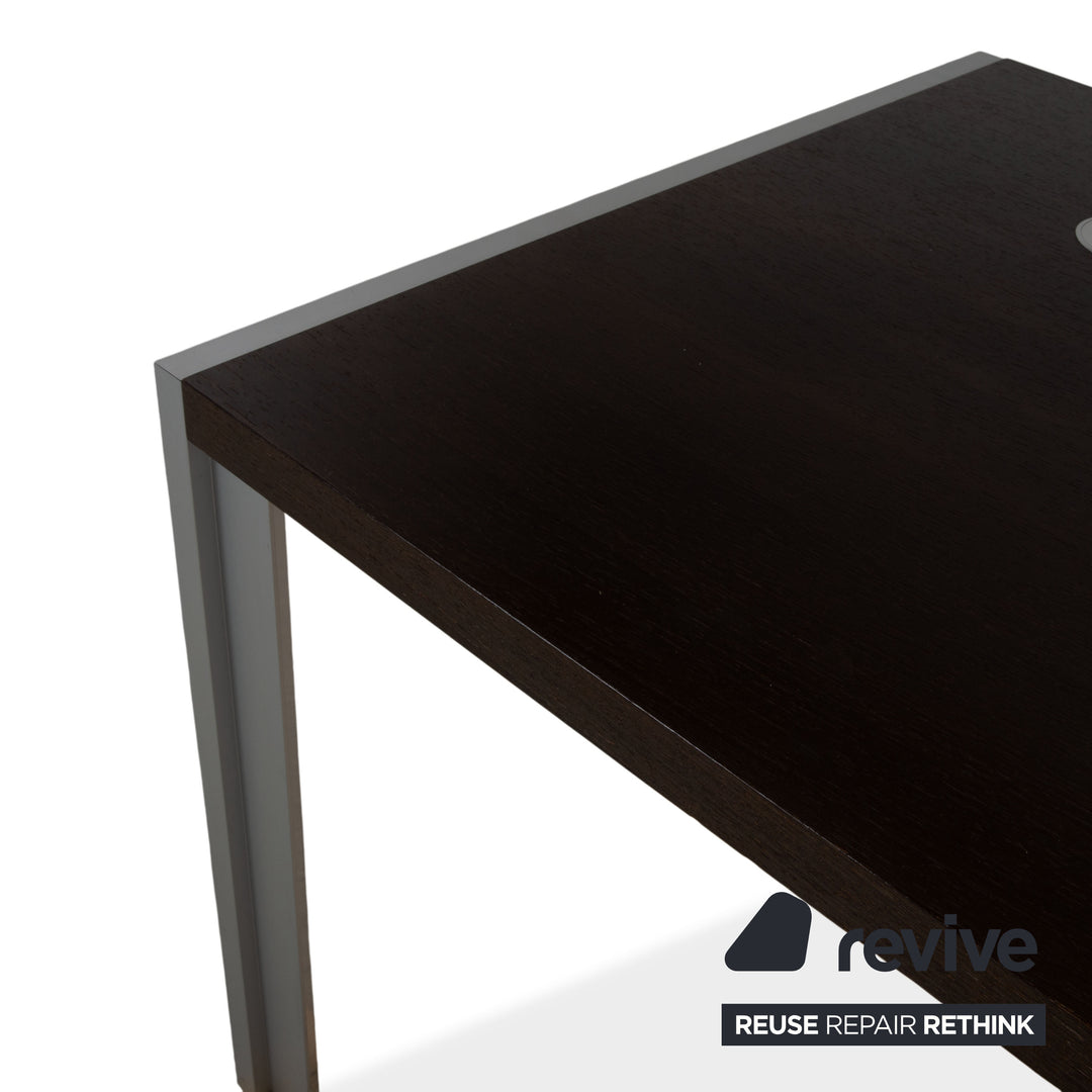 Walter Knoll Icon Wood Brown Grey Desk Drawer