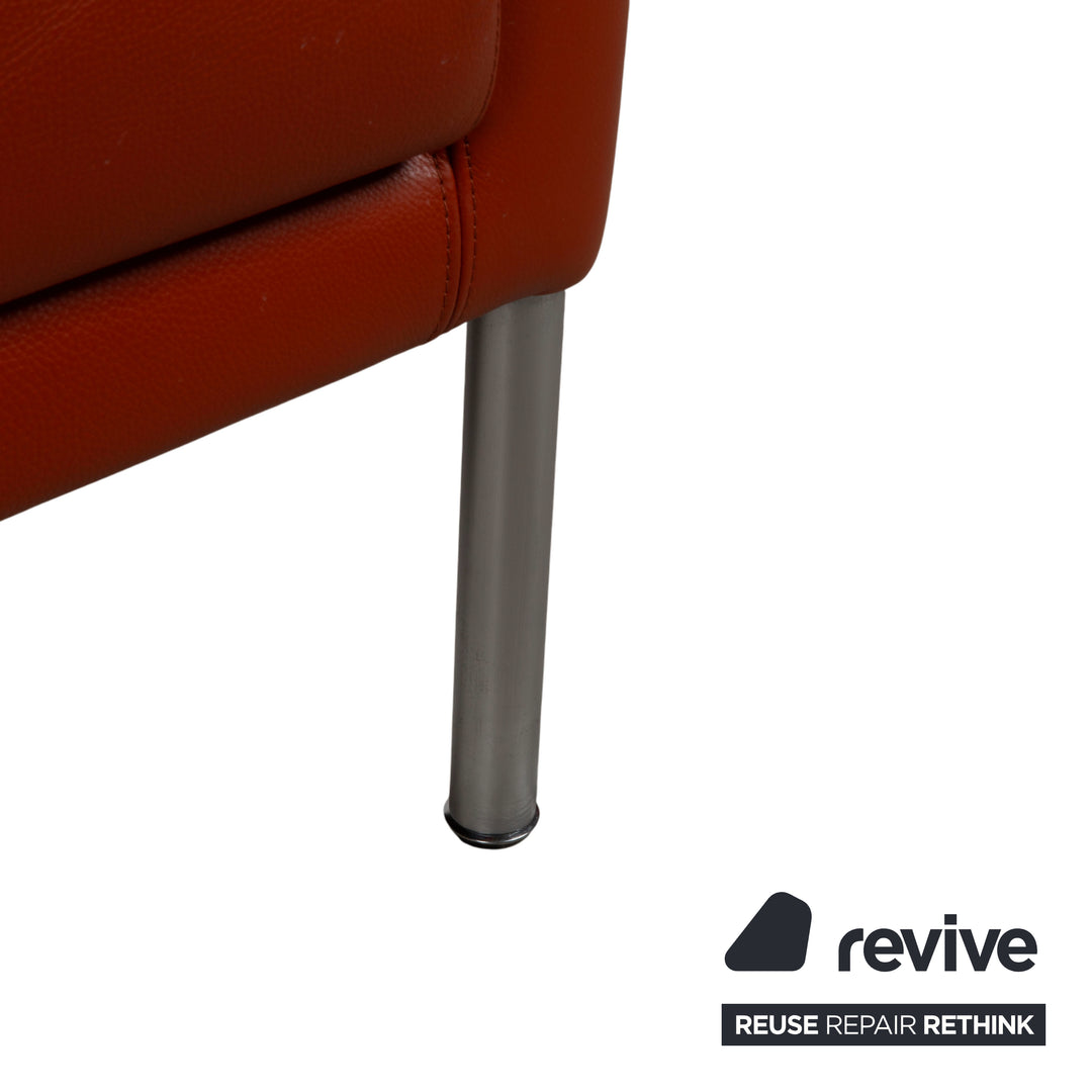 Walter Knoll Jason Leder Sessel Rot