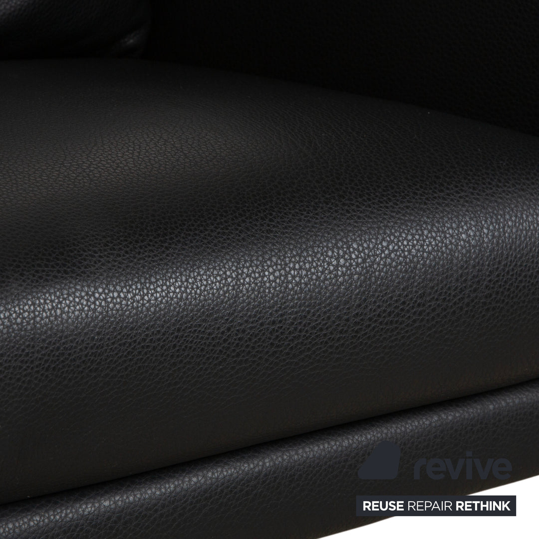 Walter Knoll Jason Leder Sessel Schwarz