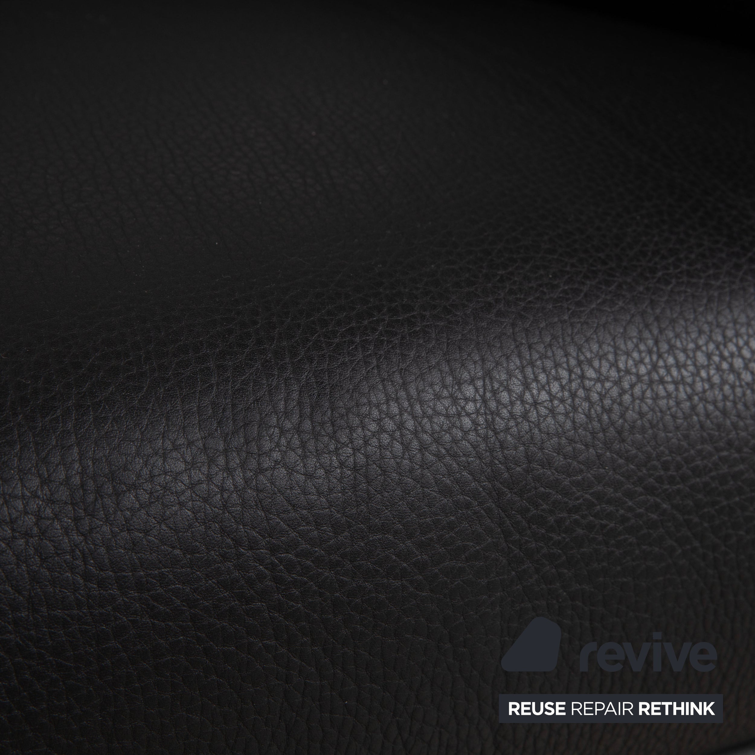 Walter Knoll Jason Leder Sessel Schwarz Nappa Leder Gestell Metall
