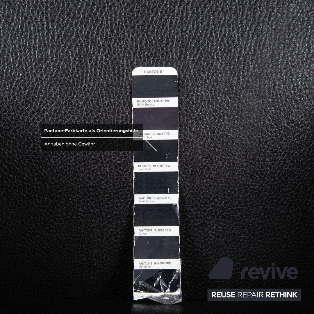 Walter Knoll Jason Stuhl Leder Schwarz