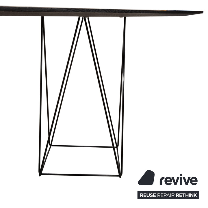 Walter Knoll Joco Wood Dining Table Black 220 x 95 cm