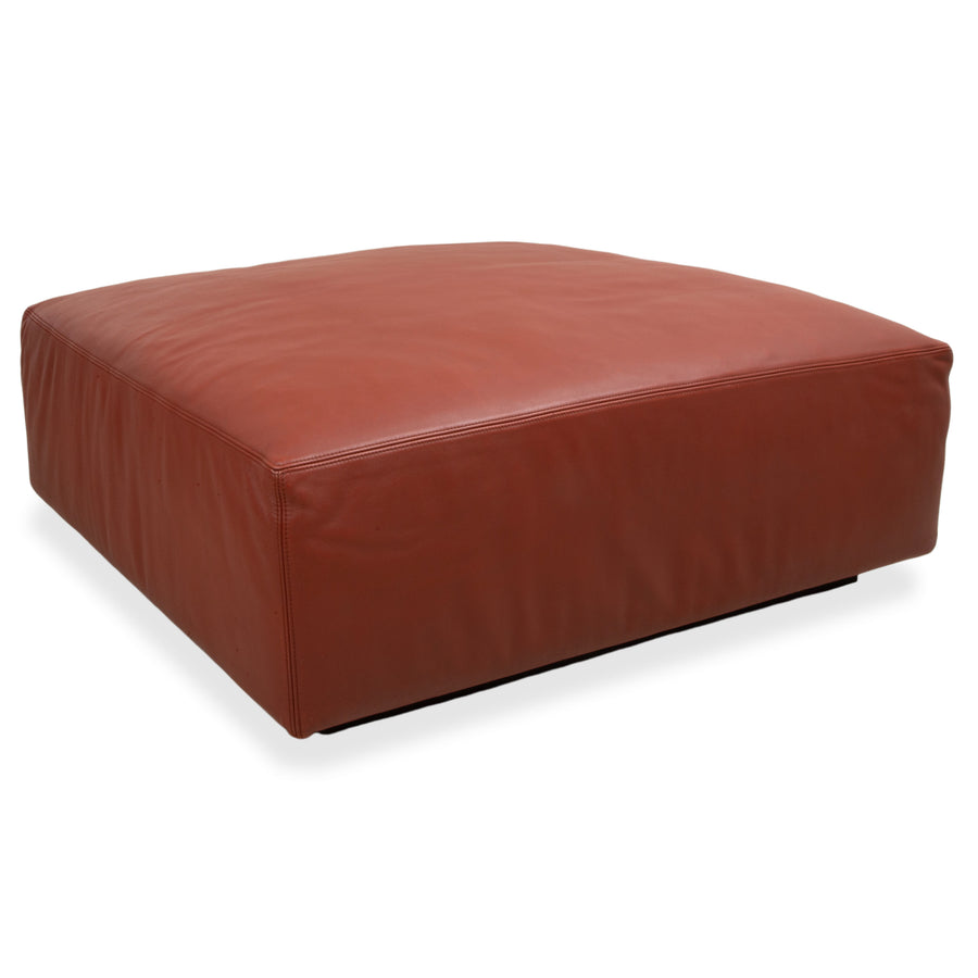 Walter Knoll Living Landscape 755 Leder Hocker Rot Terracotta