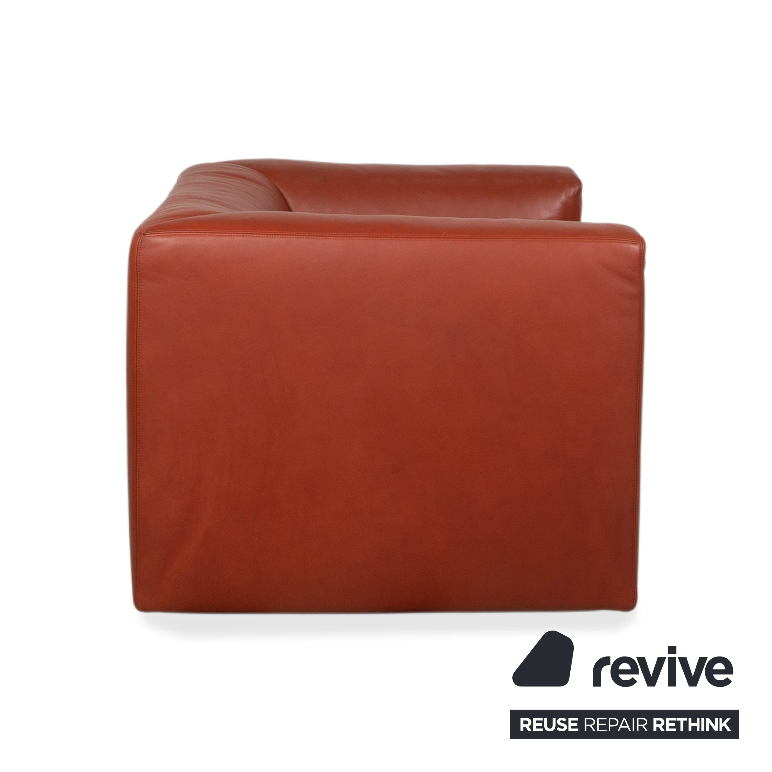 Walter Knoll Living Landscape 755 Leder Sessel Rot Terracotta
