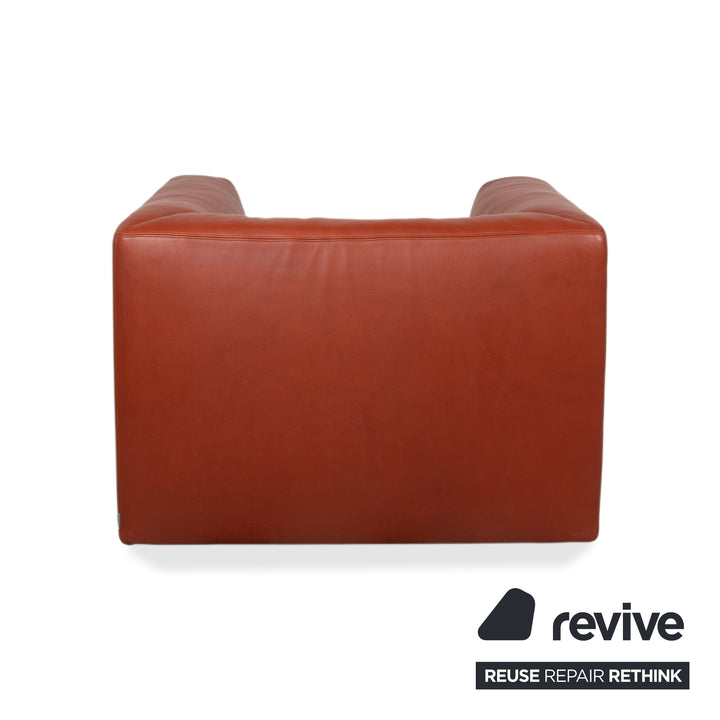 Walter Knoll Living Landscape 755 Leder Sessel Rot Terracotta