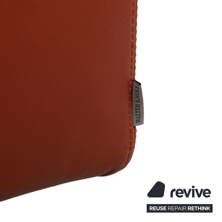 Walter Knoll Living Landscape 755 Leder Sessel Rot Terracotta
