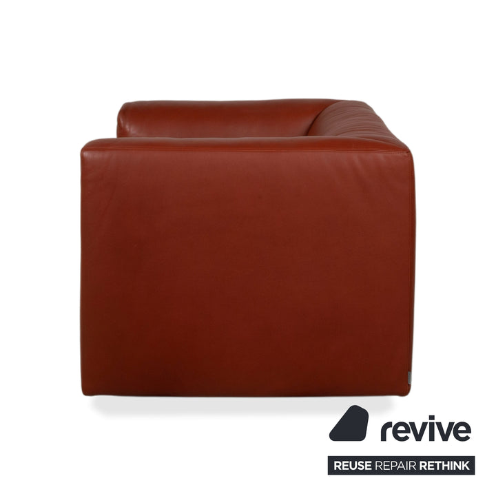 Walter Knoll Living Landscape Garnitur 2x 755 Leder Sessel Rot