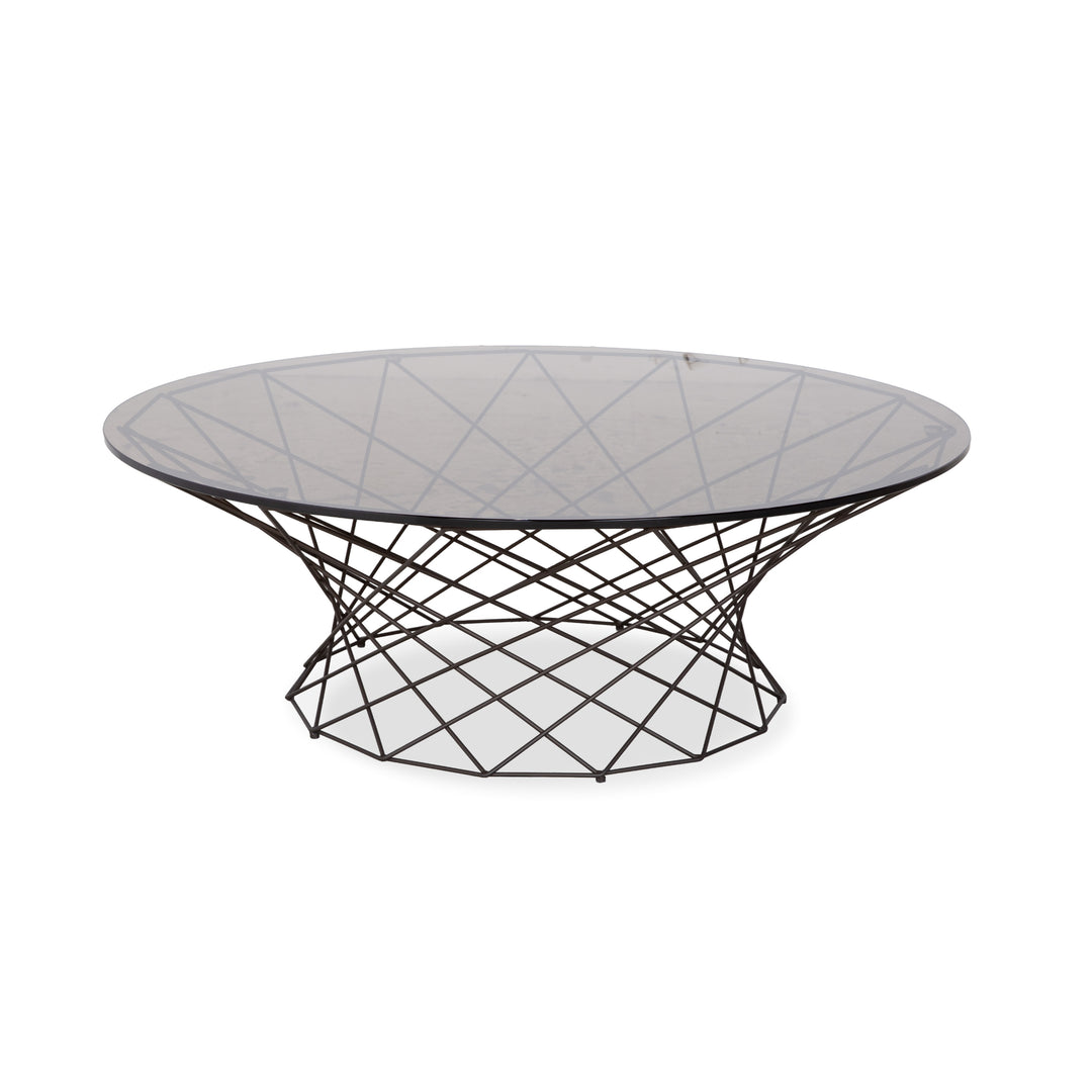 Table basse Walter Knoll Oota marron foncé
