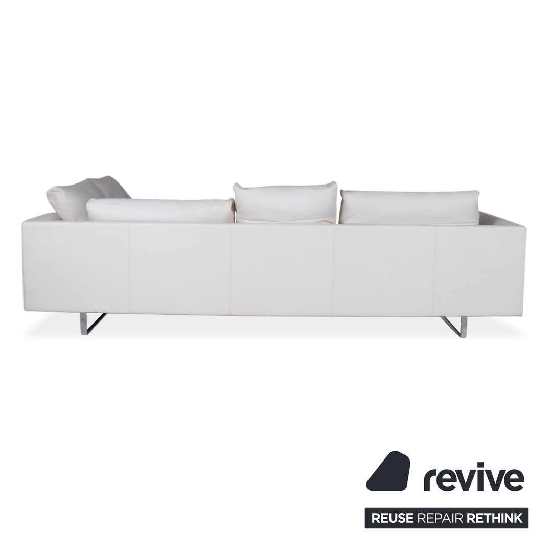 Walter Knoll Prime Time Leder Ecksofa Beige Sofa Couch