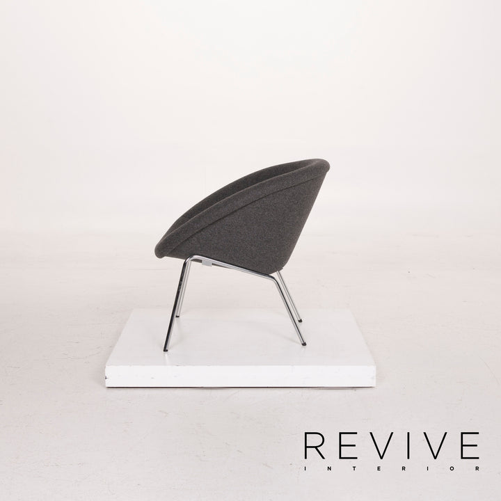 Walter Knoll fabric armchair anthracite #15276