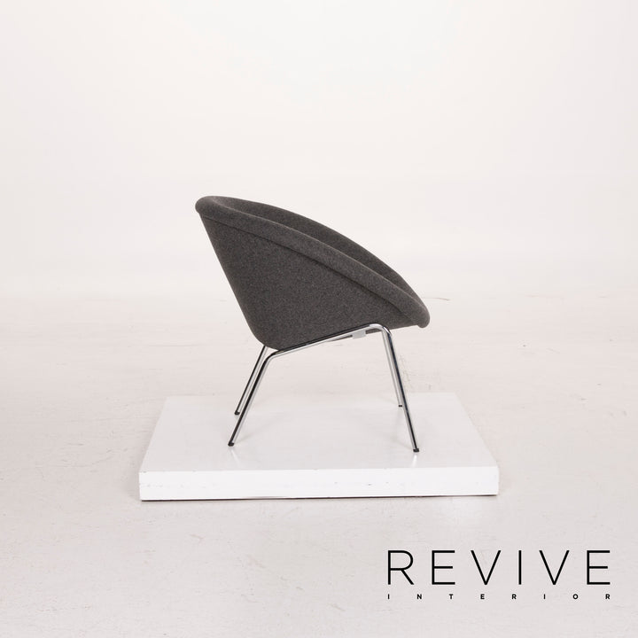 Walter Knoll fabric armchair anthracite #15276