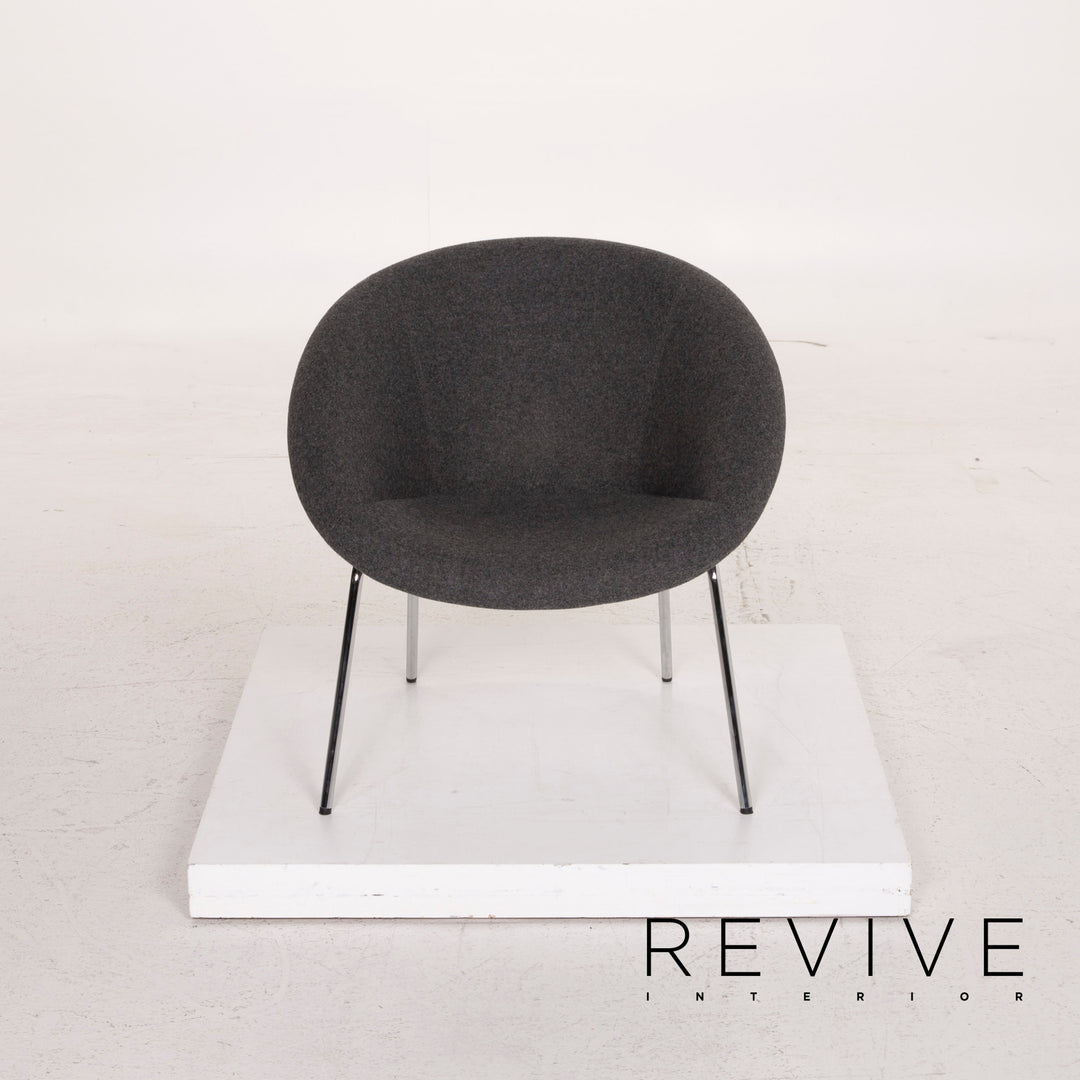 Walter Knoll fabric armchair anthracite #15276