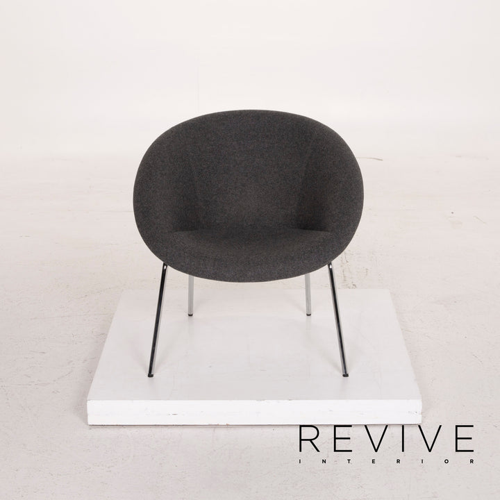 Walter Knoll fabric armchair anthracite #15276