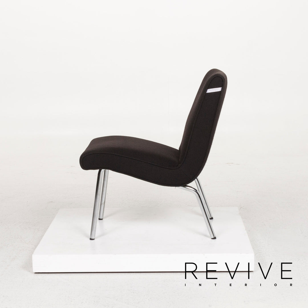Walter Knoll Fabric Armchair Black Chair #12633